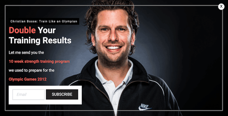 Website Christian Bosse - ontwerp en bouw door ABCwebsites